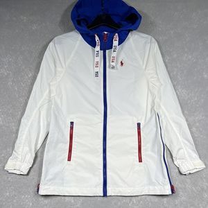 POLO Ralph Lauren Jacket Womens XXS Olympic Paralympic 2020 Full Zip Windbreaker